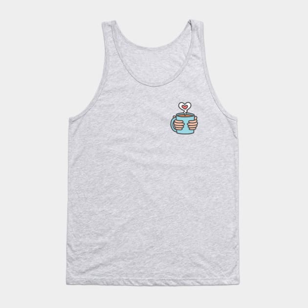 Coffee Lover <3 Tank Top by Ashleigh Green Studios